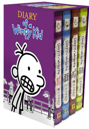 Diary of a Wimpy Kid Box of Books 5-8 de Jeff Kinney