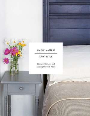 Simple Matters de Erin Boyle