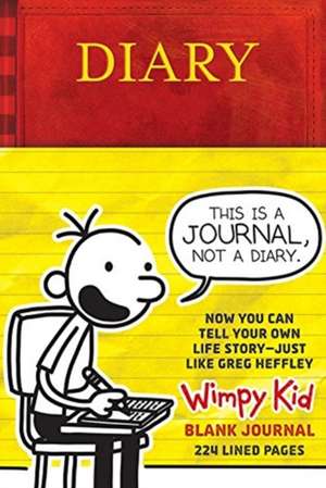 Diary of a Wimpy Kid Blank Journal de Jeff Kinney