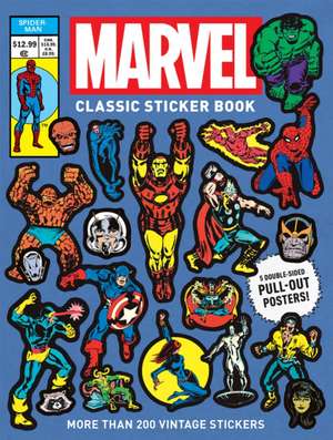 Marvel Classic Sticker Book de Marvel Entertainment