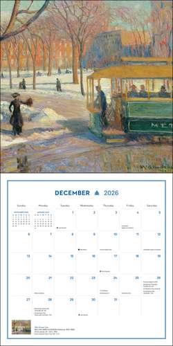 New York in Art 2026 Wall Calendar de The Metropolitan Museum Of Art