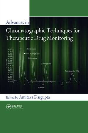 Advances in Chromatographic Techniques for Therapeutic Drug Monitoring de Amitava Dasgupta