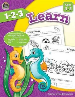 1-2-3 Learn Ages 4-5 de Mara Guckian