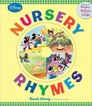 Disney Nursery Rhymes Read-Along Storybook and CD de Disney Book Group