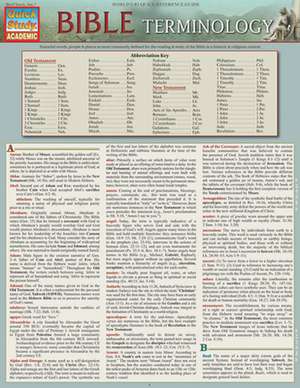 Bible Terminology de Alfredo Garcia