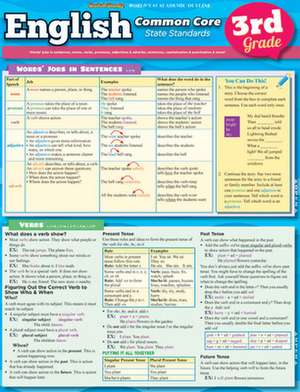 English Common Core 3rd Grade de BarCharts Inc