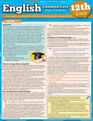 English Common Core 12th Grade de BarCharts Inc