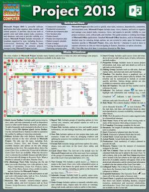 Microsoft Project 2013 de BarCharts Inc