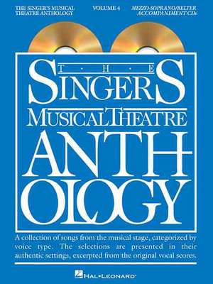 The Singer's Musical Theatre Anthology: Mezzo-Soprano/Belter Volume 4 de Hal Leonard Publishing Corporation