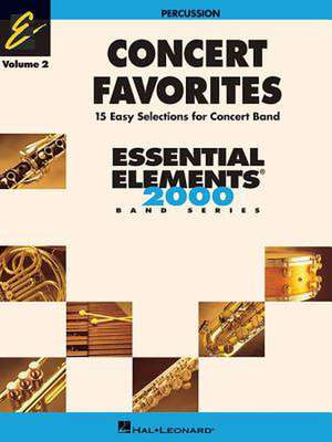 Concert Favorites Vol. 2 - Percussion de Michael Sweeney