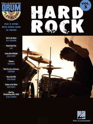 Hard Rock - Drum Play-Along Volume 3 Book/Online Audio