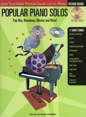 Popular Piano Solos - Second Grade Book/Online Audio