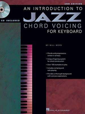 An Introduction to Jazz Chord Voicing for Keyboard de Bill Boyd