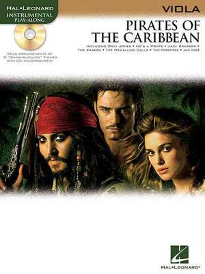 Pirates of the Caribbean - Instrumental Play-Along for Viola Book/Online Audio de Klaus Badelt