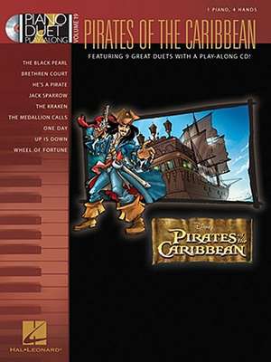 Pirates of the Caribbean - Piano Duet Play-Along Volume 19 Book/Online Audio de Hans Zimmer