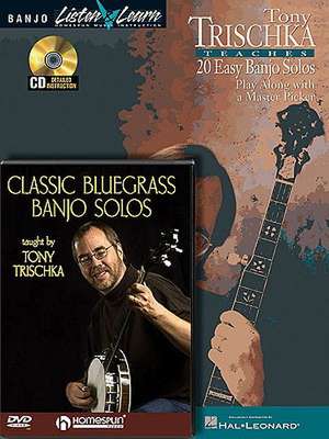 Tony Trischka - Banjo Bundle Pack: Tony Trischka Teaches 20 Easy Banjo Solos (Book/CD Pack) with Classic Bluegrass Banjo Solos (DVD) de Tony Trischka