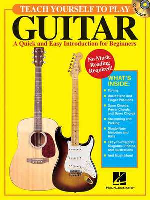 Teach Yourself to Play Guitar a Quick and Easy Introduction for Beginners Book/Online Audio