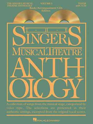 Singer's Musical Theatre Anthology - Tenor - Volume 5 (Book/Online Audio) de Richard Walters