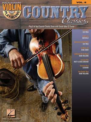 Country Classics - Violin Play-Along Volume 8 Book/Online Audio