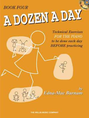 A Dozen a Day Book 4 - Book/Online Audio de Edna Mae Burnam