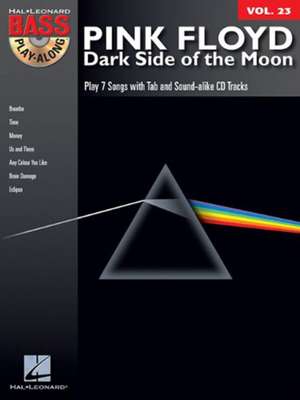 Pink Floyd - Dark Side of the Moon Bass Play-Along Volume 23 Book/Online Audio