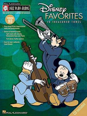 Disney Favorites: 10 Treasured Tunes [With CD (Audio)] de Hal Leonard Corp