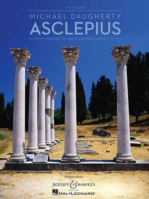 Asclepius: For Brass and Percussion Full Score de Michael Daugherty