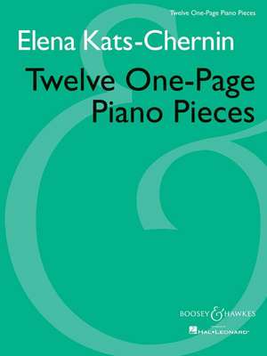 Twelve One-Page Piano Pieces de Elena Kats-Chernin