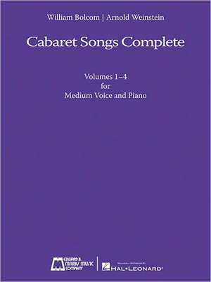 Cabaret Songs Complete de William Bolcom