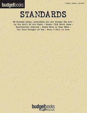 Standards: Budget Books de Hal Leonard Publishing Corporation