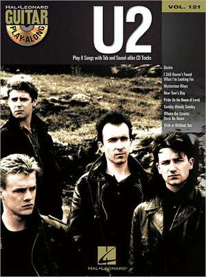 U2: Guitar Play-Along Volume 121 Book/Online Audio