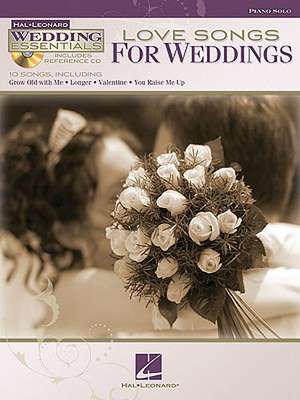 Love Songs for Weddings [With CD (Audio)] de Hal Leonard Publishing Corporation