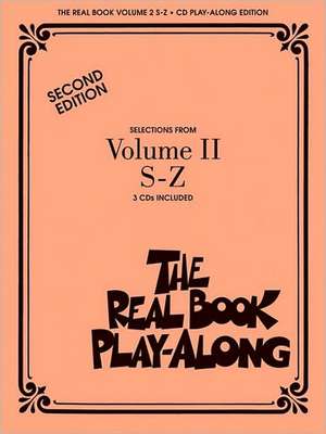 The Real Book Play-Along - Volume II: S-Z 3-CD Set de Hal Leonard Publishing Corporation