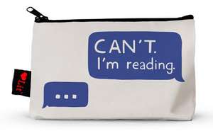 Can't. I'm Reading Pencil Pouch de Gibbs-Smith Gibbs-Smith