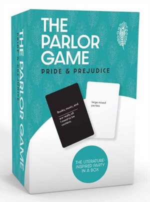 Pride & Prejudice the Parlor Game de Gibbs Smith Publisher