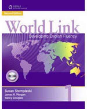 World Link 1 with Student CD-ROM: Developing English Fluency de Susan Stempleski