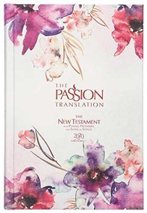 The Passion Translation New Testament (2020 Edition) Passion in Plum de Brian Simmons