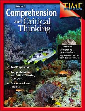 Comprehension and Critical Thinking Grade 3 de Lisa Greathouse