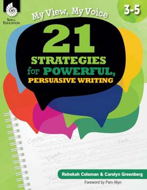 My View, My Voice, Levels 3-5 de Rebekah Coleman
