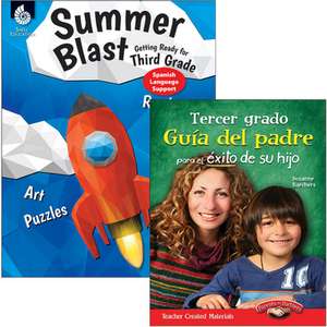 Getting Students and Parents Ready for Third Grade (Spanish) 2-Book Set de Multiple Authors