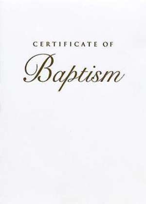 Abingdon Select Children's Baptism Gold de Abingdon Press