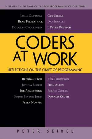 Seibel, P: Coders at Work