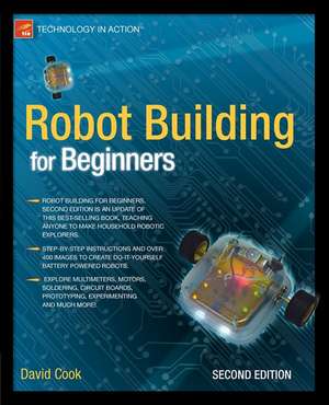 Robot Building for Beginners de David Cook