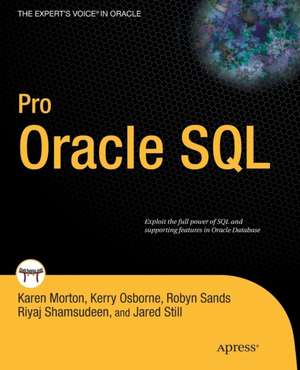 Pro Oracle SQL de Karen Morton