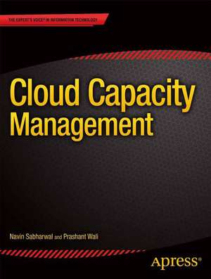 Cloud Capacity Management: Capacity Management de Navin Sabharwal