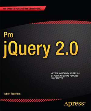 Pro jQuery 2.0 de Adam Freeman