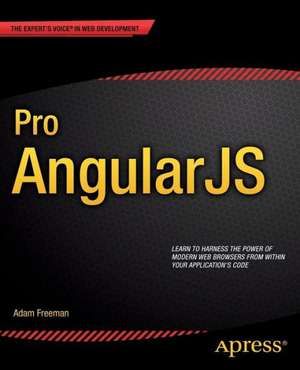 Pro AngularJS de Adam Freeman