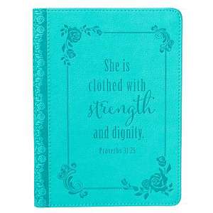 Journal Lux-Leather Strength & Dignity Prov 31: 25 de Christian Art Gifts