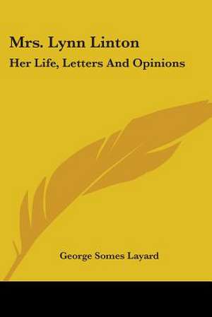 Mrs. Lynn Linton de George Somes Layard