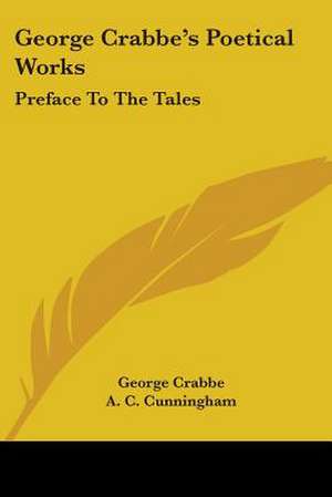 George Crabbe's Poetical Works de George Crabbe